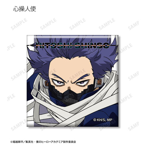 『僕のヒーローアカデミア』トレーディングスクエア缶バッジ ver.A(単位/BOX)【202508再販】